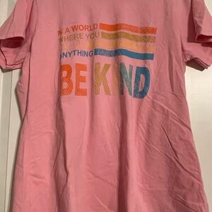 Pink Be Kind Kids Shirt